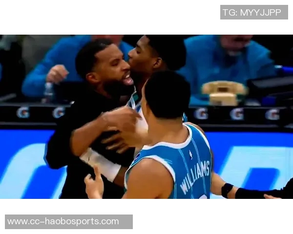 詹姆斯快攻遭遇米勒防守冲突裁判判罚引发黄蜂教练挑战未果